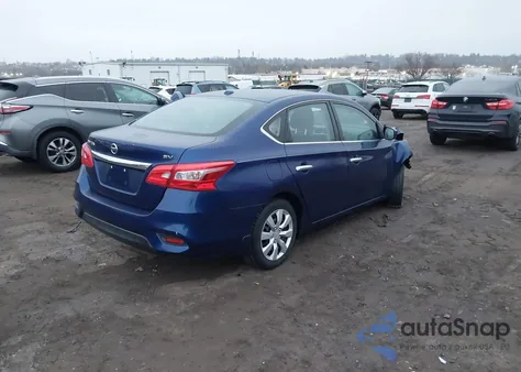 2017 Nissan Sentra Sv из США, поврежденный, VIN 3N1AB7AP3HY360595